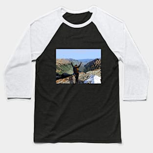 mountains Baseball T-Shirt